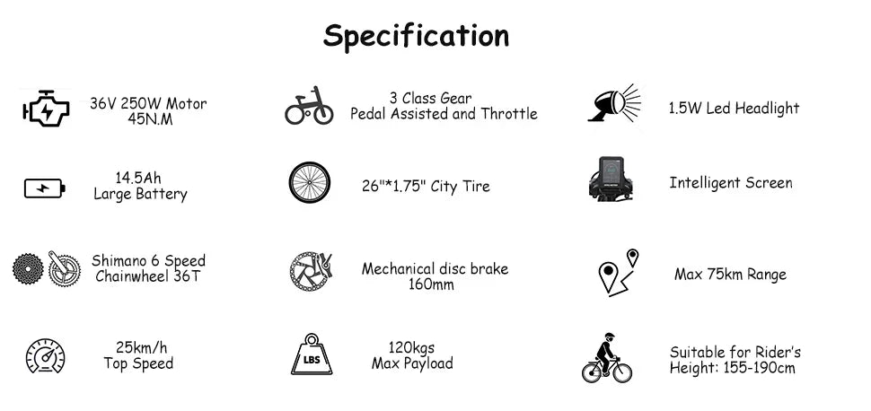 TTGO C2 (YY-26ST) Ebike - TTGO E-Bike