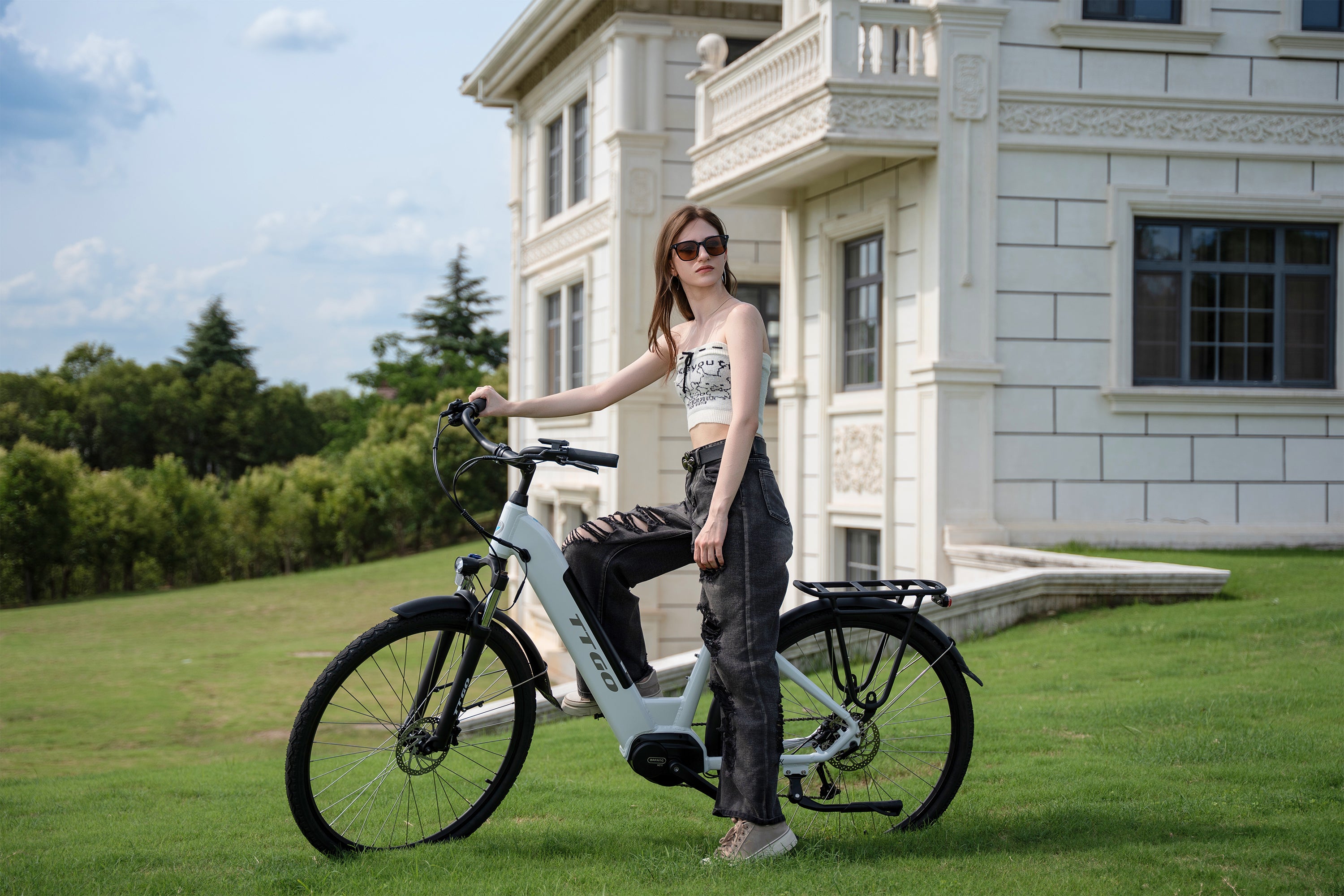TTGO C7 (XK-ZZ28ST) Mid-drive City ebike