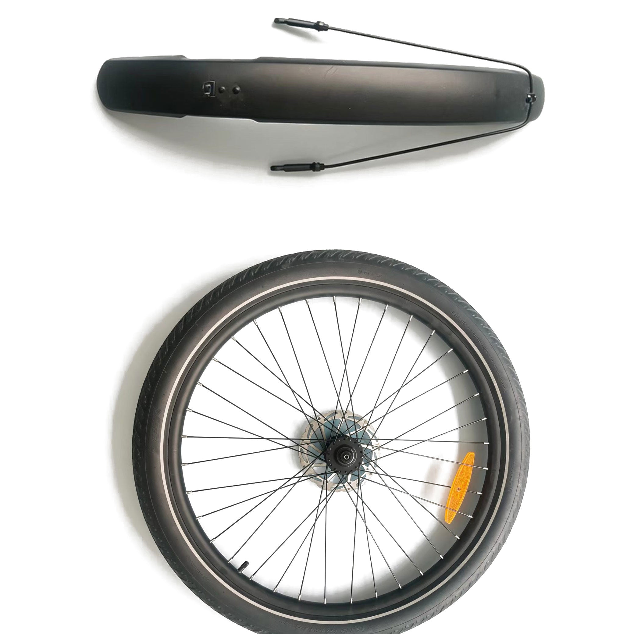TTGO Z5 front wheel + mudguard