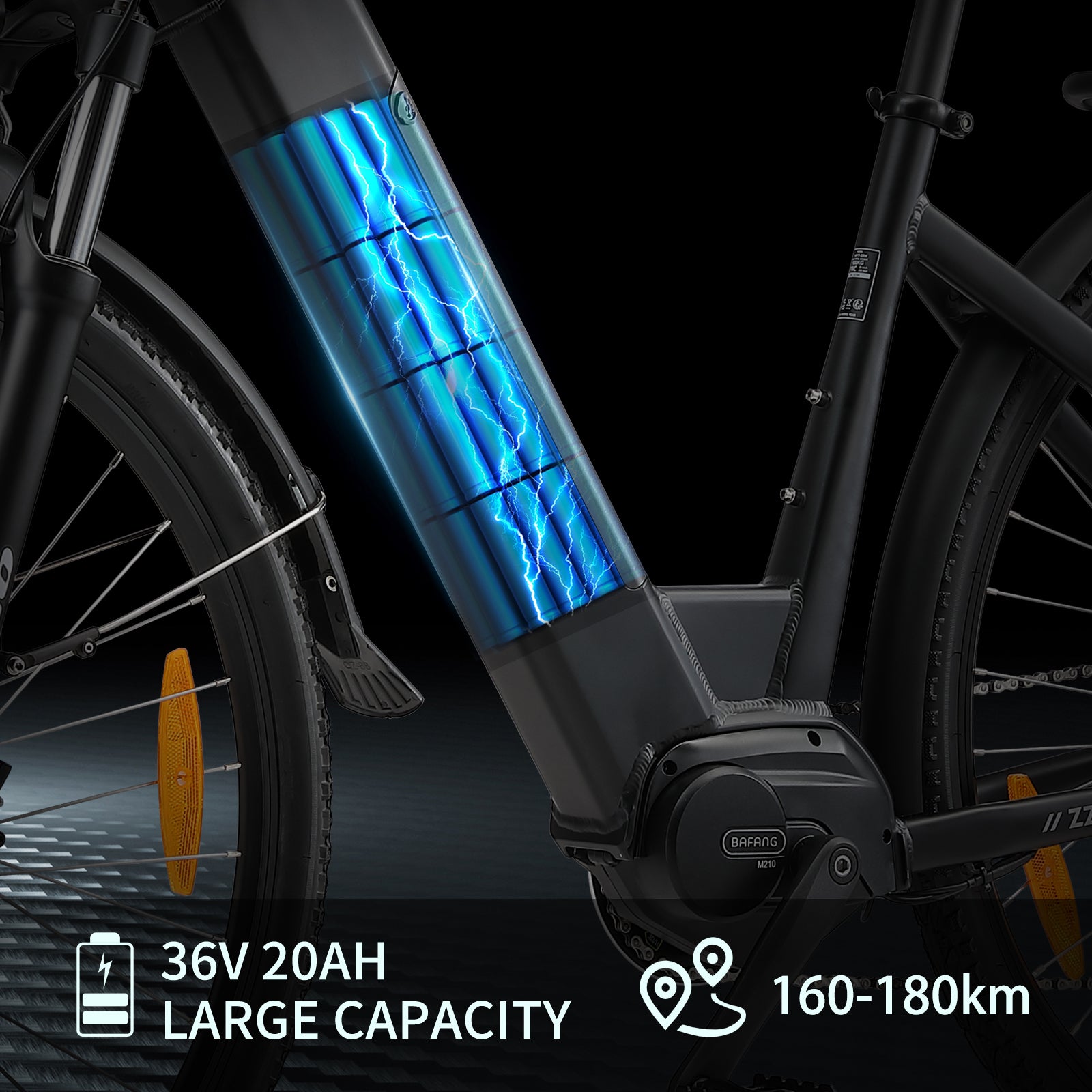 TTGO C7 (XK-ZZ28ST) Mid-drive City ebike