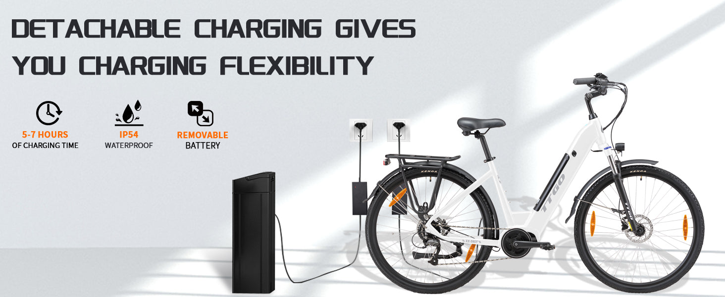 TTGO C7 (XK-ZZ28ST) Mid-drive City ebike