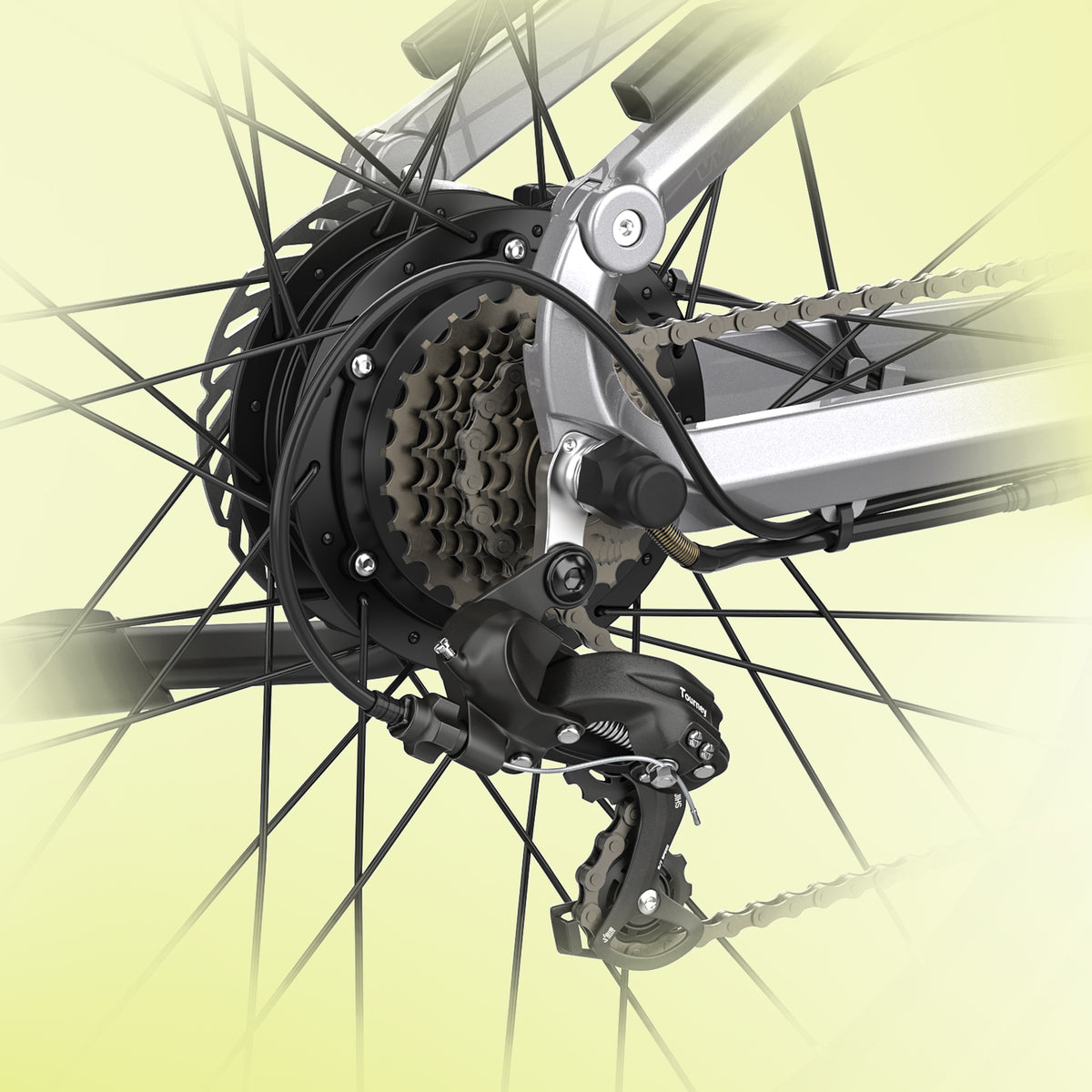 Shipping cost for rear wheel